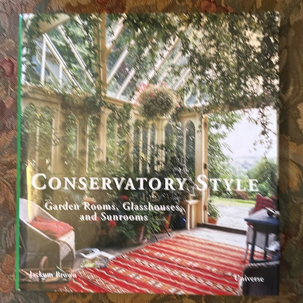 Hardcover Book Conservatory Style by Jackum Brown